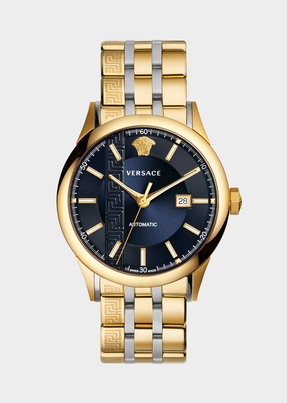 Versace GOLD TONED AIAKOS AUTOMATIC watch PV1805-P0017